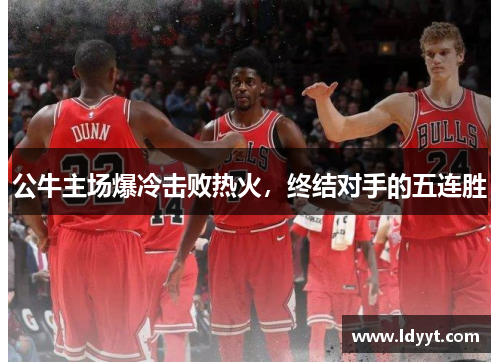 公牛主场爆冷击败热火，终结对手的五连胜